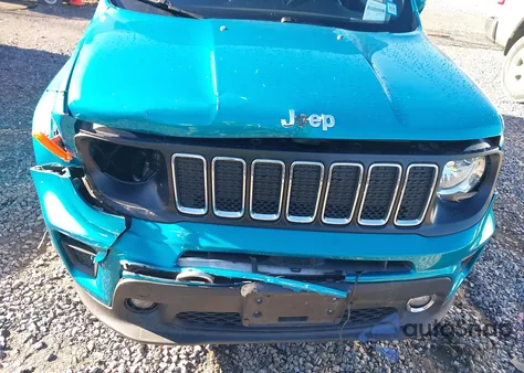 2020 Jeep Renegade Latitude 4X4 z USA, uszkodzony, nr VIN ZACNJBBB7LPM01215